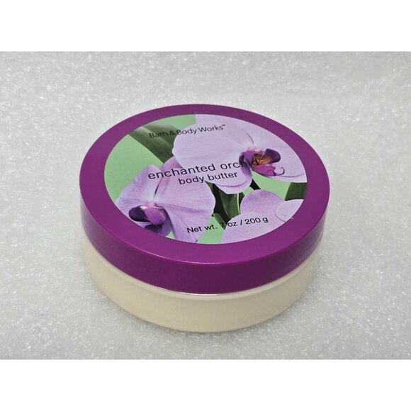 Bath & Body Works Enchanted Orchid Body Butter 7 Oz / 200 G - Picture 1 of 2